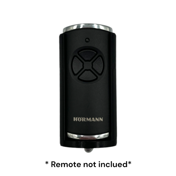 Wall & Car Vent Holder For Hormann HSE4 BS Garage Remote Black