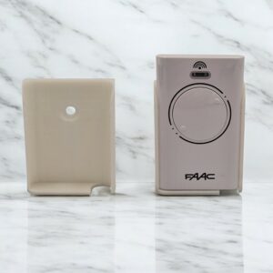 Wall & Car Vent Holder For FAAC XT2 & XT4 White Gate Remotes