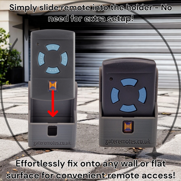 Wall & Car Vent Holder For Hormann HSM4 Garage Remotes