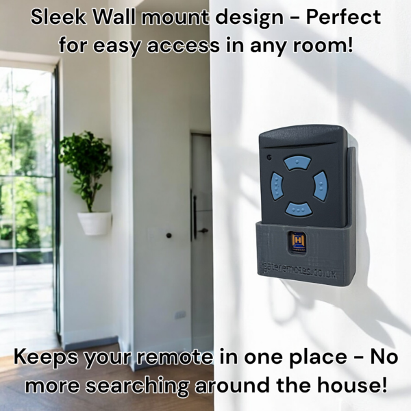Wall & Car Vent Holder For Hormann HSM4 Garage Remotes