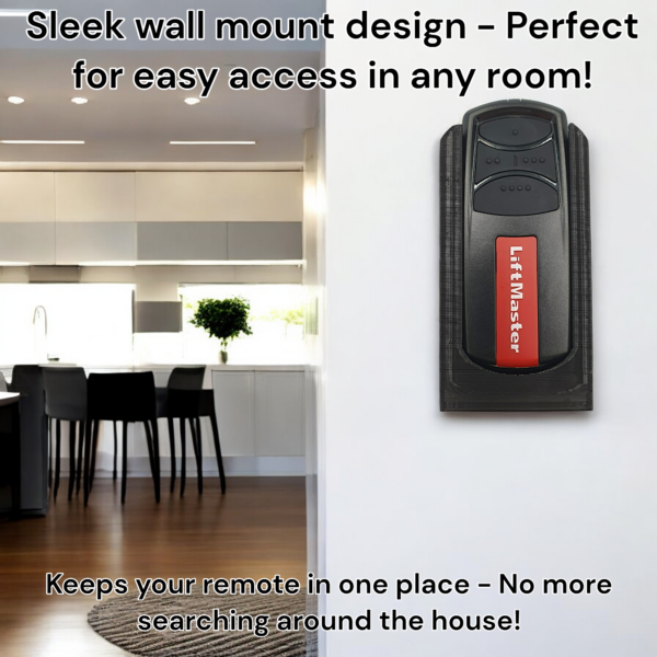 Wall & Car Vent Holder for Liftmaster TX4 UNI F