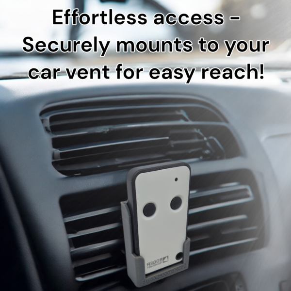 Wall & Car Vent Holder for Roger E80 Remote