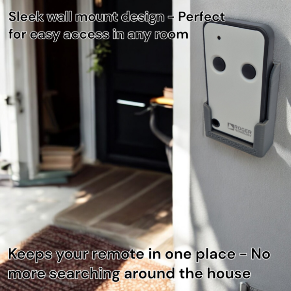 Wall & Car Vent Holder for Roger E80 Remote