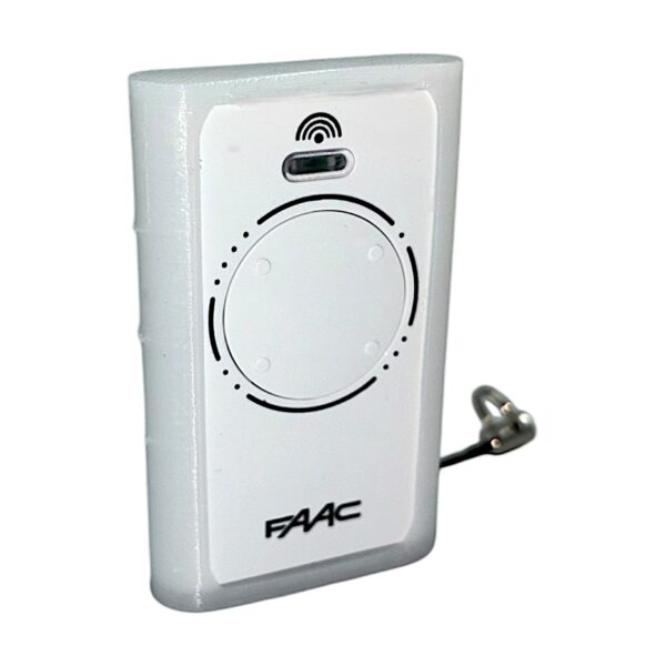 Rubber protective case for FAAC XT2/4 remotes White